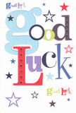 Sprightly and luminous, this card - with its playful 'Good Luck' unfurled in an array of radiant tones - brings to mind the optimism that courses through Queen's Park on a bright morning. Oversized, pastel-blue letters curl around deep claret, moss green, and rich twilight purple, each chosen with the discernment of a local florist blending the perfect bouquet. Above, below, and all around, twinkling stars shimmer in indigo, lilac, lemon-lime and navy, scattering dreams and wishes across a white, fresh background evocative of a freshly-blanked note just waiting for a loving message. The print's smooth surface is reminiscent of fine Queen's Park stationery, hinting at tactile delight beneath one's fingertips - as pleasing to hold as a new notebook before the first page is turned. There's a sincerity and warmth woven into its design, ideal for tucking alongside flowers from a trusted neighbourhood shop, or simply gifting on its own to anyone embarking on a new job, major exam, or big move across Queen's Park. The card's cheerful composition feels like a friend whispering encouragement, imbuing every occasion with a dash of heartfelt luck and the promise of new adventures blooming close to home.
